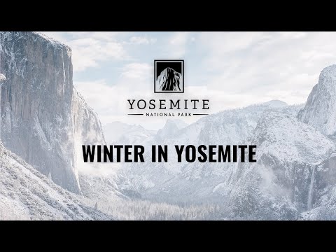 Winter in Yosemite National Park