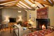 Featured Cottage Room with King Bed and Fireplace 