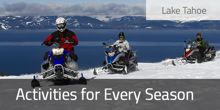 Lake Tahoe Activities for Every Season